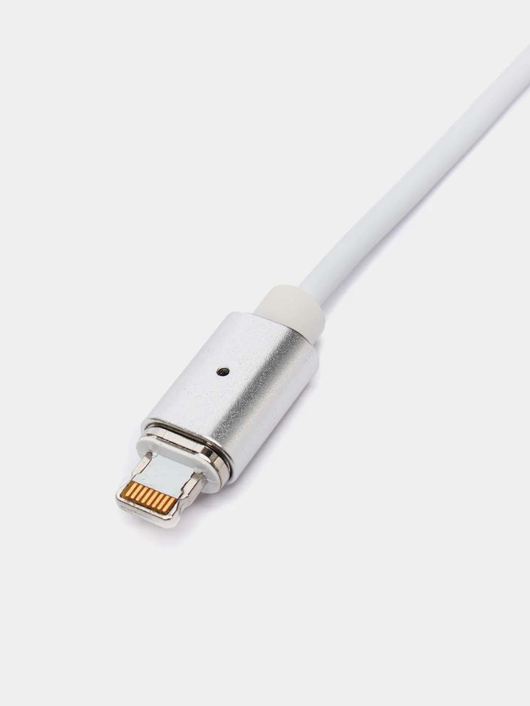 Кабель iPhone 5 Magnetic, магнитный, в коробке, серебро, 1 м