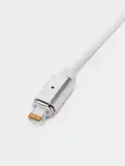 Кабель iPhone 5 Magnetic, магнитный, в коробке, серебро, 1 м