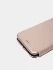 Золотой чехол книжка на Samsung Galaxy A3 2016 (A310), Самсунг Галакси А3 2016 (А310)