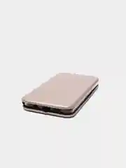 Золотой чехол книжка на Samsung Galaxy A3 2016 (A310), Самсунг Галакси А3 2016 (А310)