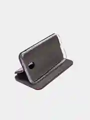 Пурпурный чехол-книжка на Samsung Galaxy J3 2017 (J330), Самсунг Галакси Джи3 2017 (Джи330)