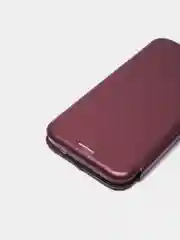 Пурпурный чехол-книжка на Samsung Galaxy J3 2017 (J330), Самсунг Галакси Джи3 2017 (Джи330)
