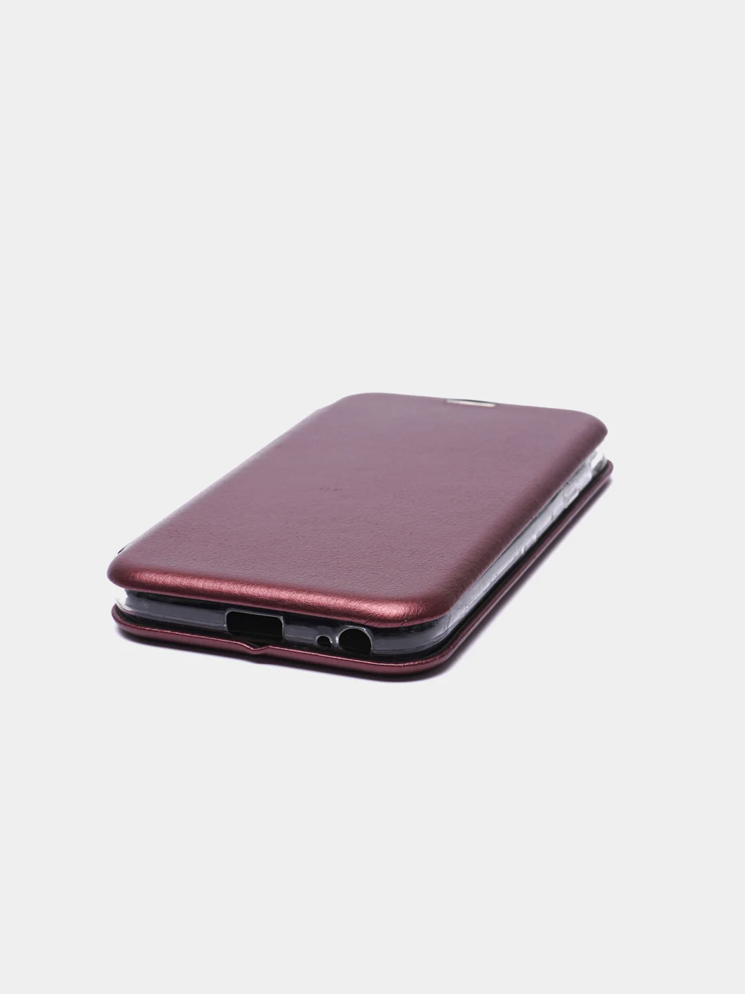 Пурпурный чехол-книжка на Samsung Galaxy J3 2017 (J330), Самсунг Галакси Джи3 2017 (Джи330)