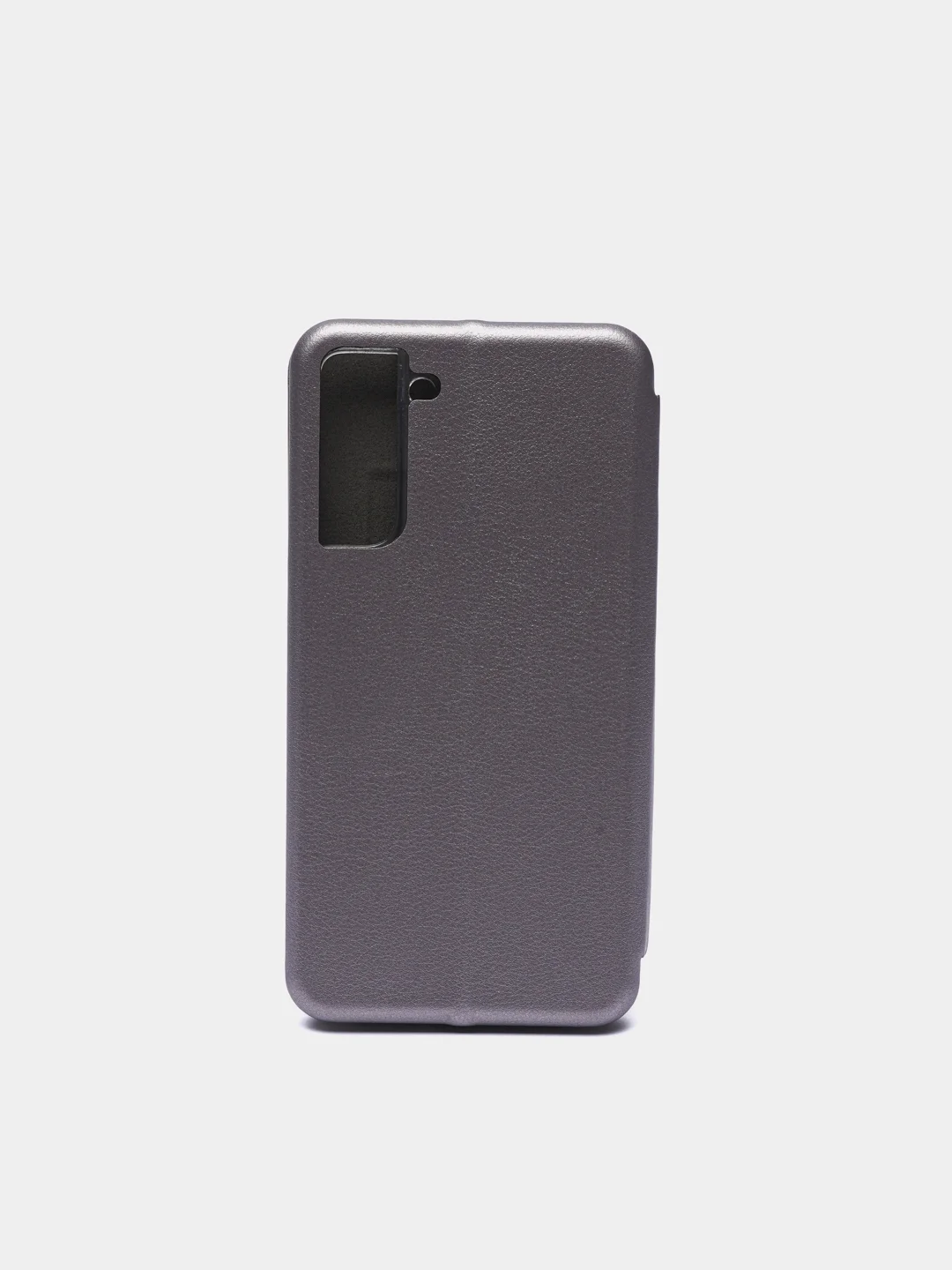 Серебряный чехол-книжка для Samsung Galaxy S21
