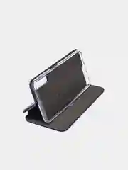 Синий чехол-книжка на Samsung Galaxy A7 2018 (A750), Самсунг Галакси А7 2018 (А750)