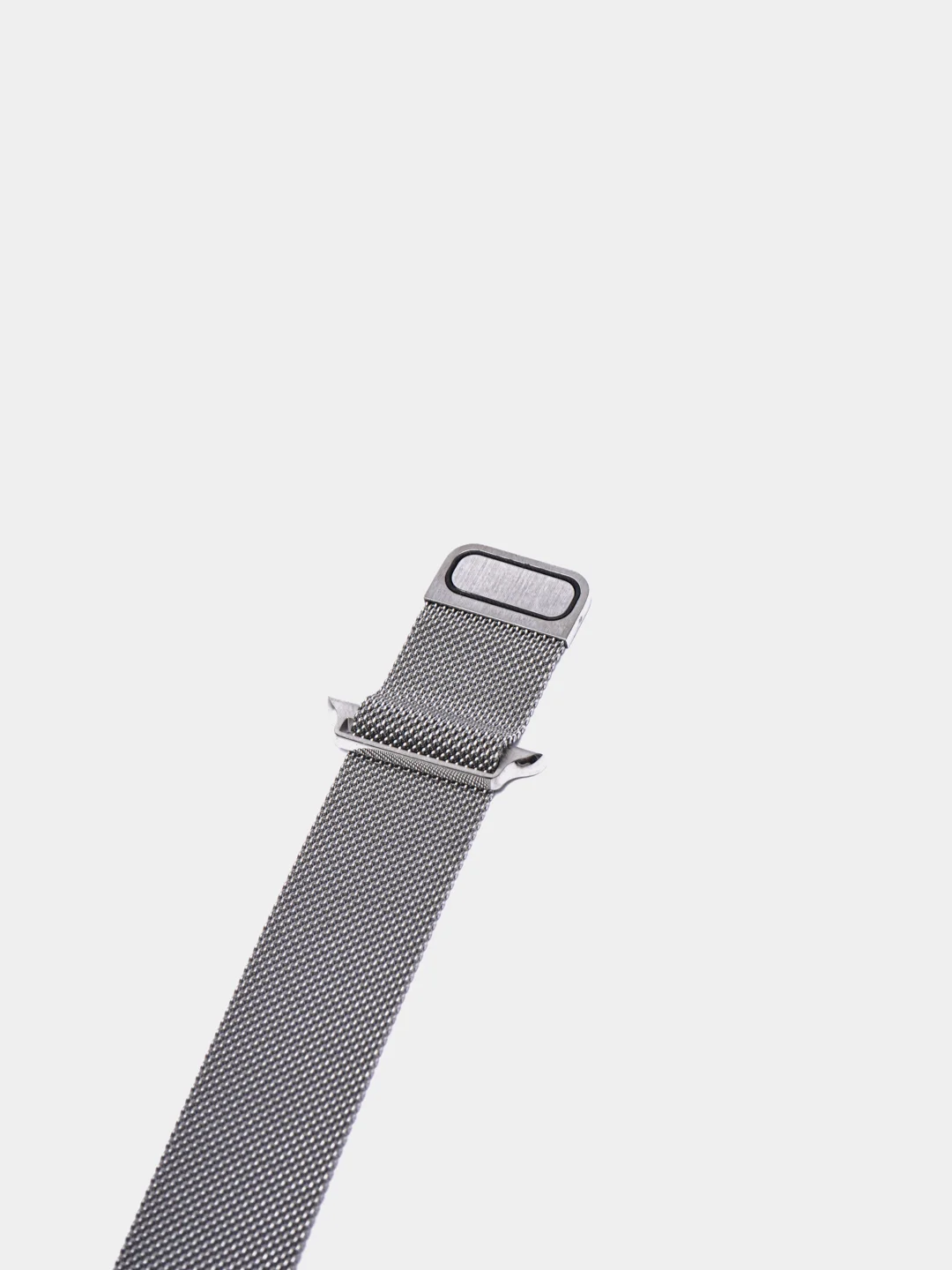 Серебряный ремешок Apple Watch 38 /40 /41, 42 /44 /45 мм миланское плетение (миланская петля)