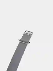 Серебряный ремешок Apple Watch 38 /40 /41, 42 /44 /45 мм миланское плетение (миланская петля)
