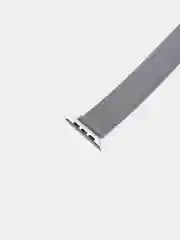 Серебряный ремешок Apple Watch 38 /40 /41, 42 /44 /45 мм миланское плетение (миланская петля)