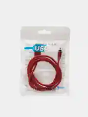 Оранжевый магнитный кабель для зарядки Micro USB, Type C, Lightning