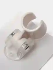 Белый держатель лейки для душа настенный, самоклеящийся, регулируемый