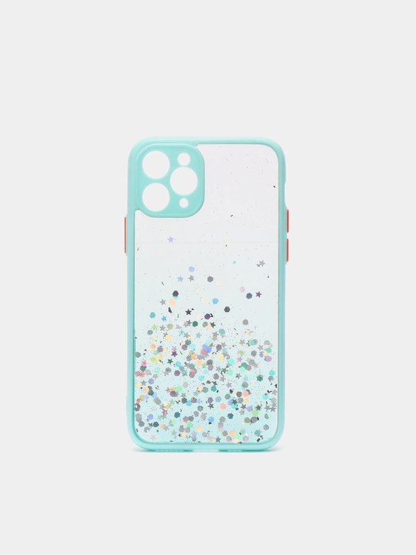 Чехол для iPhone 11 Pro с блестками, силиконовый