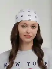 Белый бандана с классическим принтом