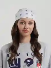 Белый бандана с классическим принтом