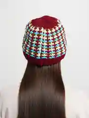 Бордовый шапка женская, осень-зима, 2 цвета