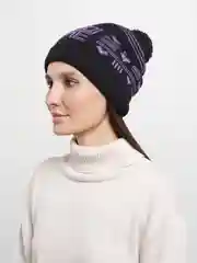 Черный женская шапка молодежная, осень-зима, два цвета
