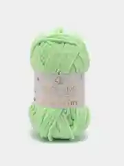Салатовый плюшевая пряжа Bunny Baby, 100 г, 120 м