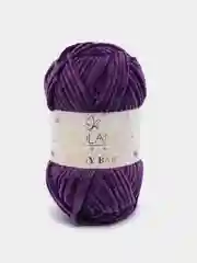 Фиолетовый плюшевая пряжа Bunny Baby, 100 г, 120 м