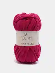 Фуксия плюшевая пряжа Bunny Baby, 100 г, 120 м