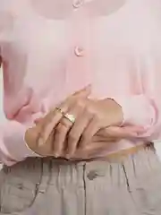 Золотой кольца, набор из 3 шт