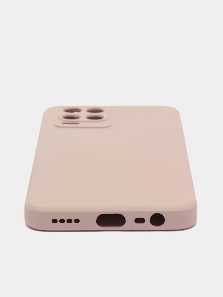 Кремовый чехол силиконовый для Realme 8 / 8 Pro Реалми 8 / 8 Про Silicone Cover