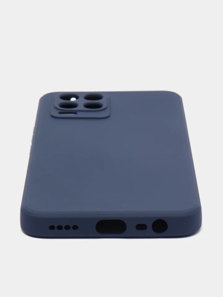 Темно-синий чехол силиконовый для Realme 8 / 8 Pro Реалми 8 / 8 Про Silicone Cover