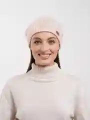 Розовый шапка женская зимняя