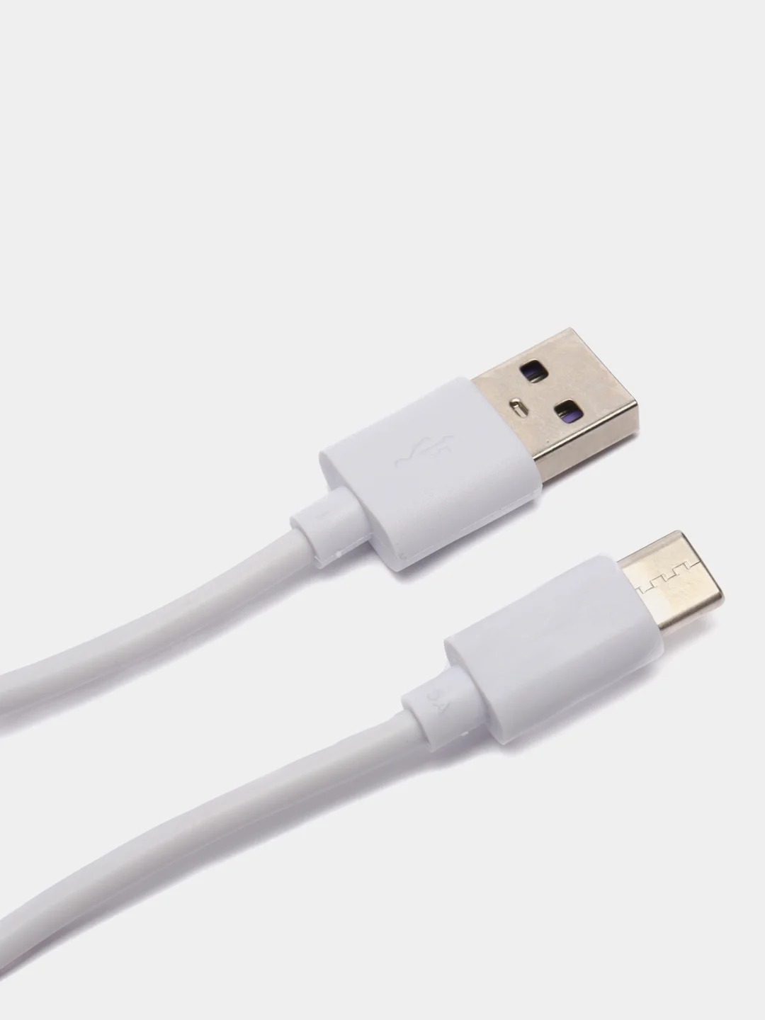 Белый кабель Type-C, для быстрой зарядки и передачи данных