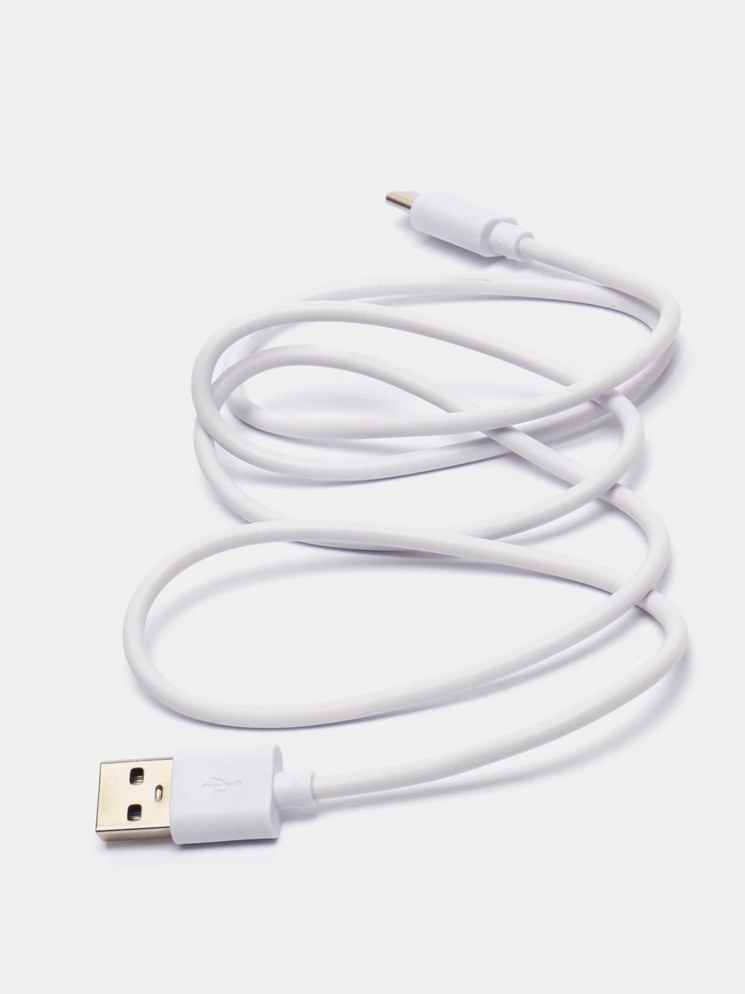 Белый кабель Type-C, для быстрой зарядки и передачи данных