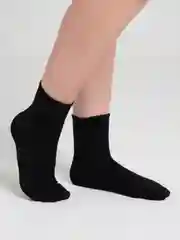 Черный женские, подростковые носки Туркан, белые, черные, Турция