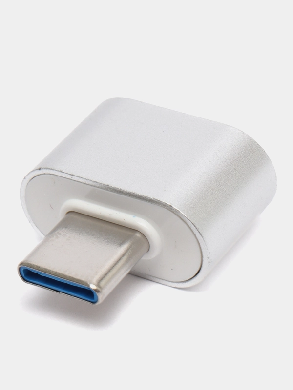 OTG переходник Type-C на USB, OTG, металлический корпус
