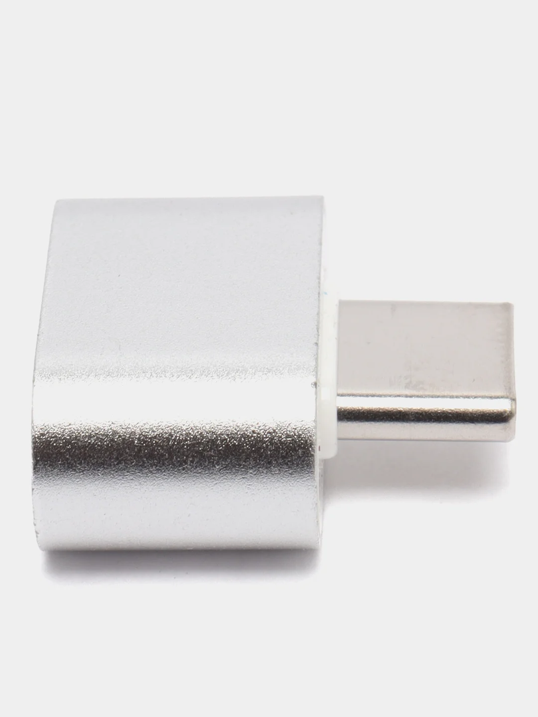 Красный otg переходник Type-C на USB, OTG, металлический корпус
