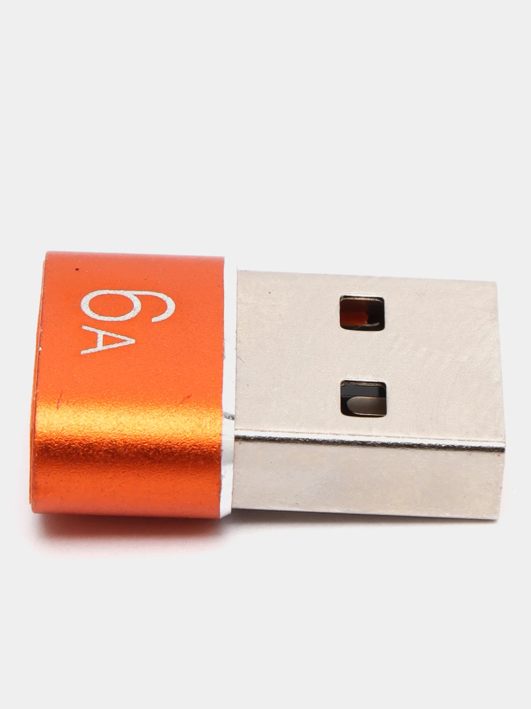 Оранжевый переходник Type-C для передчи данных, зарядка айфона type-c usb 3.0