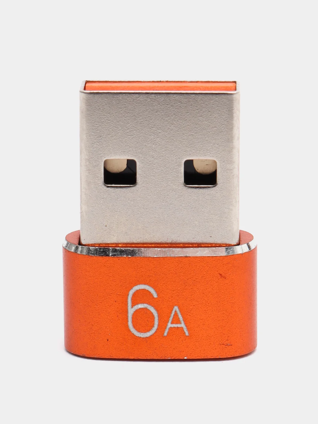 Оранжевый переходник Type-C для передчи данных, зарядка айфона type-c usb 3.0