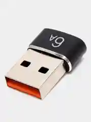 Черный переходник Type-C для передчи данных, зарядка айфона type-c usb 3.0