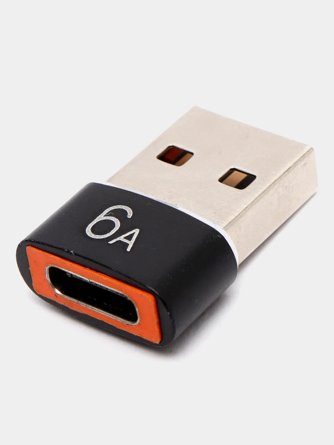 Черный переходник Type-C для передчи данных, зарядка айфона type-c usb 3.0