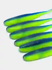 Индиго силиконовые приманки 4", 102 мм, 6 штук