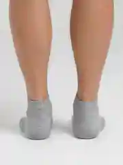 Серый носки короткие