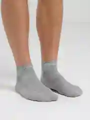 Серый носки короткие