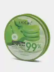Бежевый пудра для лица с экстрактом алоэ Lideal
