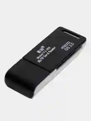 Черный картридер USB SD TF microSD переходник для флешкарт 2в1 адаптер карт памяти для компьютера
