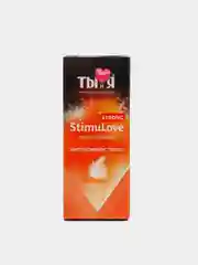 Багровый гель-лубрикант Stimulove Strong "ТЫ и Я" разогревающий