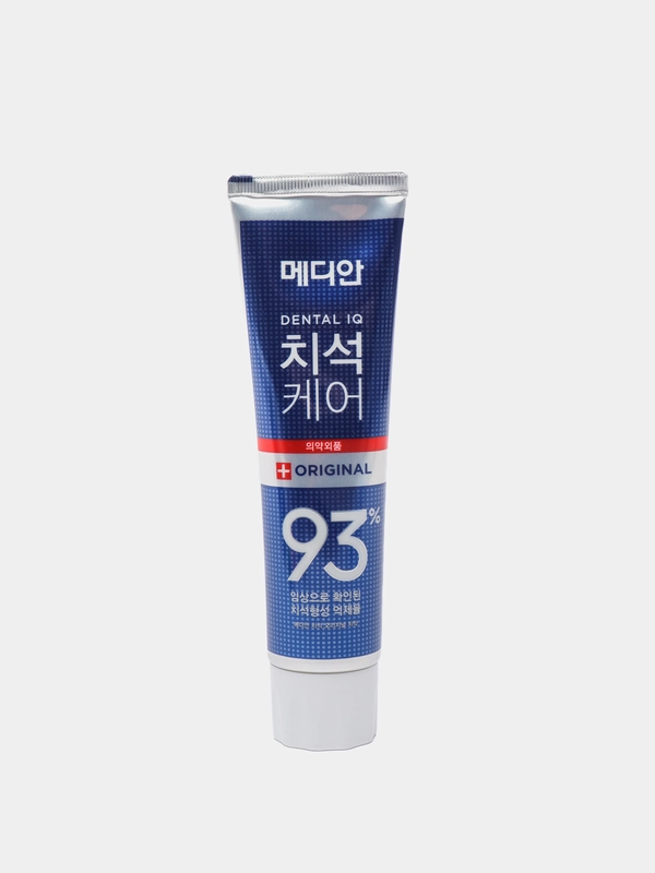 Зубная паста с цеолитом Median Original 93% Toothpaste от зубного налета, 120 г, Корея