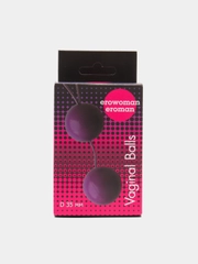 Фиолетовые вагинальные шарики Balls