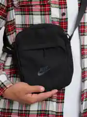 Черный сумка мужская через плечо