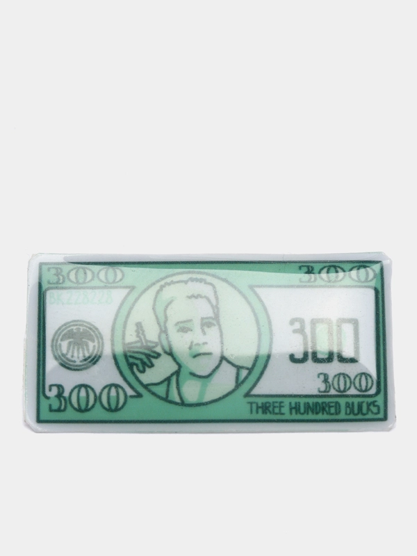 Значок "Three hundred bucks GACHIMUCHI", эпоксидный