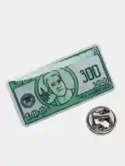 Значок "Three hundred bucks GACHIMUCHI", эпоксидный