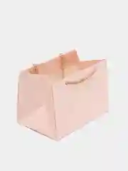 Розовый сумка подарочная, флористическая