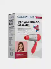 Фен для волос Galaxy line GL4301, 1000 Вт, складная ручка