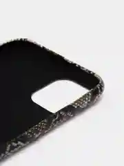 Бежевый чехол-накладка для iPhone 6 6S 7 8 Plus, XR X XS Max, 11 с изображением змеиной кожи