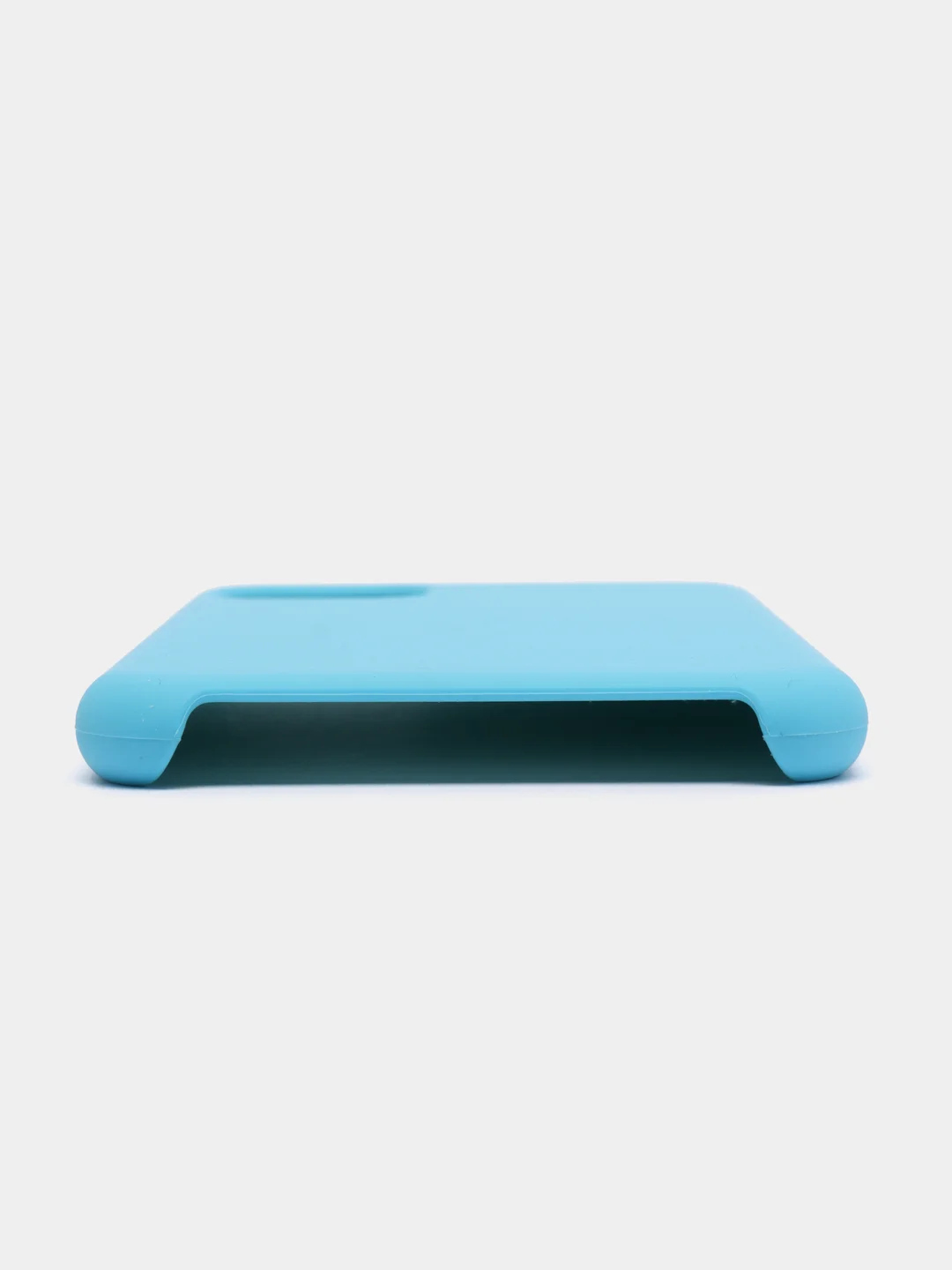 Голубой silicone Case чехол для iPhone 7 8 Plus, SE, XR, 11 Pro Max, 12 Pro Max без Logo